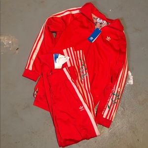 Adidas track suit